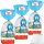 Kinder Mix Große Mischung Ostern 3er Pack (3x201g Packung) + usy Block