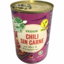 Time Out Chili sin Carne 3er Pack (3x400g Dose) + usy Block