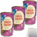 Time Out Linseneintopf mit Wurst 3er Pack (3x400g Dose) +...