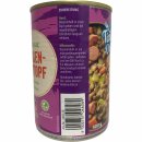 Time Out Linseneintopf mit Wurst 3er Pack (3x400g Dose) + usy Block
