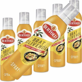 Bertolli Bratolivenöl Spray 6er Pack (6x200ml Flasche)