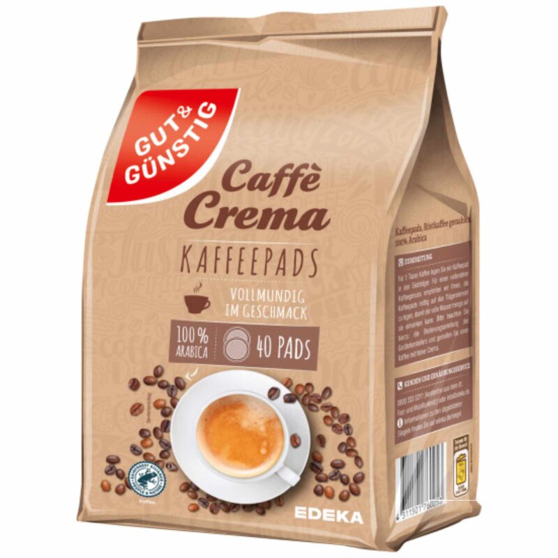 Kaffeepads Gut Und Gunstig