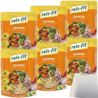 Reis-Fit Express Reis Quiona 6er Pack (6x250g Packung) + usy Block