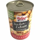 Hofgut Kichererbsen tafelfertig 3er Pack (3x400g Dose) + usy Block