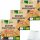 EDEKA Bio Knusper Riegel Sesam 3er Pack (3x75g Packung) + usy Block