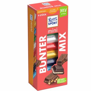 Ritter Sport Mini Turm Bunter Mix VPE (8x150g Packung)