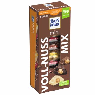 Ritter Sport Mini Turm Voll-Nuss Mix (117g Packung)