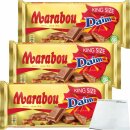 Marabou Schokolade Daim 3er Pack (3x220g Tafel) + usy Block