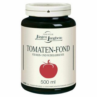 Jürgen Langbein Tomaten-Fond für Reis und Nudelgerichte (500ml Glas)