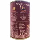 Rosso Gargano Pomodorini di Puglia Kirschtomaten 3er Pack (3x400g Dose) + usy Block