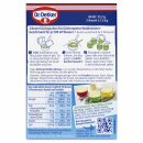 Dr. Oetker Götterspeise Waldmeister Dessertpulver 12er Pack (12x 25,2g Packung mit je 2 Portionen) + usy Block