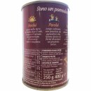 Rosso Gargano Pelati di Puglia Geschälte Tomaten 3er Pack (3x400g Dose) + usy Block