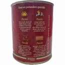 Rosso Gargano Pelati di Puglia Geschälte Tomaten (800g Dose)