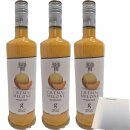 Russo Crema di Melone, Melonen Creme Likör 3er Pack...