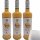 Russo Crema di Melone, Melonen Creme Likör 3er Pack (3x500ml Flasche) + usy Block