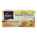 Messmer Weisser Tee Vanille Pfirsich (25 Teebeutel)