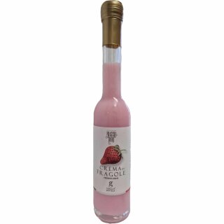 Russo Crema di Fragole, Erdbeer Creme Likör (200ml Flasche)