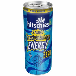 hitschies Energy-Drink saure Drachenzungen (250ml Dose)