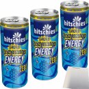 hitschies Energy-Drink saure Drachenzungen 3er Pack (3x250ml Dose) + usy Block