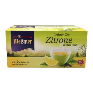 Messmer Grüner Tee Zitrone (25 Teebeutel)