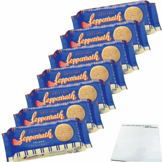 Coppenrath Toledo Feingebäck Mürbegebäck mit Haselnüssen 7er Pack (7x200g Packung) + usy Block