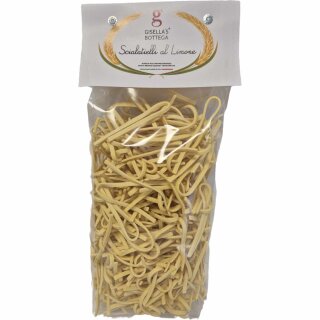 Gisellas Bottega Scialatelli al Limone, Nudeln mit Zitronenaroma (500g Packung)