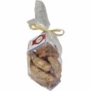 Gisellas Bottega Cantucci mit Mandeln 3er Pack (3x250g Packung) + usy Block