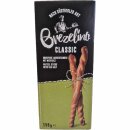 Nawarra Brezelino Bundle Knusprige Laugenstangen mit Meersalz & Sesamsamen (2x150g Packung) + usy Block