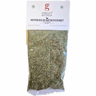 Gisellas Bottega Petersilie getrocknet (50g Packung)