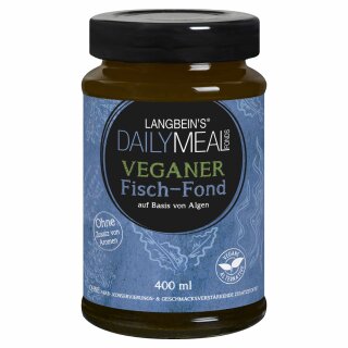 Langbeins DailyMeal Veganer Fisch-Fond (400ml Glas)