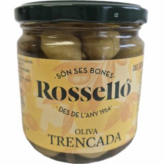 Rossello Oliva Trencades mit Stein (300g Glas)