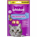 Whiskas Knuspertaschen mit Lachs (60g Packung)