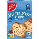Gut&Günstig Schokoflocken Kuchen mit Glasur Backmischung 3er Pack (3x480g Packung) + usy Block