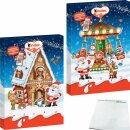 Kinder Mix Adventskalender beide Motive: Lebkuchenhaus...