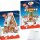 Kinder Mix Adventskalender beide Motive: Lebkuchenhaus & Karussell (2x151g Packung) + usy Block