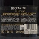 Fragolino Rocca dei Forti italienischer Rotwein 10% vol. 3er Pack (3x0,75l Flasche) + usy Block