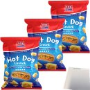 XOX Hot Dogs 3er Pack (3x100g Beutel) + usy Block