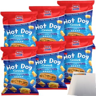 XOX Hot Dogs 6er Pack (6x100g Beutel) + usy Block
