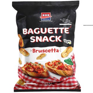 XOX Baguette Snack Bruschetta (1x150g Beutel)