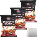 XOX Baguette Snack Bruschetta 3er Pack (3x150g Beutel) + usy Block