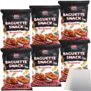 XOX Baguette Snack Bruschetta 6er Pack (6x150g Beutel) + usy Block