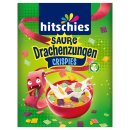 hitschies Saure Drachenzungen Crispies Flakes 3er Pack (3x270g Packung) + usy Block