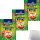 hitschies Saure Drachenzungen Crispies Flakes 3er Pack (3x270g Packung) + usy Block