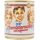 Original Schulküche Tomatensoße mit Jagdwurst...