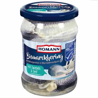 Homann Bismarckheringe (500g Glas)