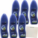 Litamin Bad Blauer Traum Duftöl-Pflegeschaumbad 6er Pack (6x750ml Flasche) + usy Block