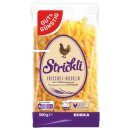 Gut & Günstig Strickli Frischei Nudeln 3er Pack (3x500g Beutel) + usy Block