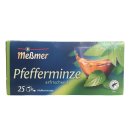 Meßmer Pfefferminztee 4er Pack (100 Teebeutel) + usy Block