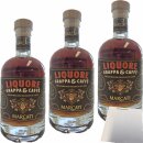 Marcati Grappa Caffe 38% Vol. 3er Pack (3x0,7L Flasche) + usy Block