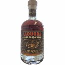 Marcati Grappa Caffe 38% Vol. 3er Pack (3x0,7L Flasche) + usy Block
